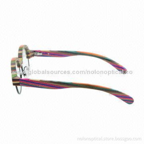 Lamination Color Wooden Eye Glasses, OEM/ODM Orders Welcomed